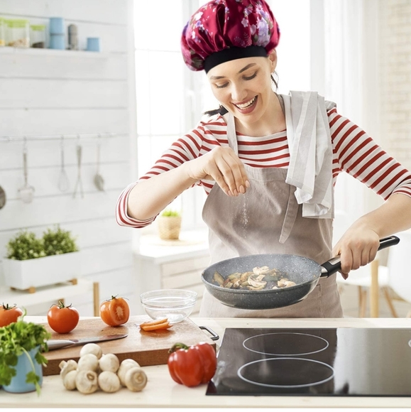 3 pieces Soft Cap,Night Satin hair Bonnet - Picture 8 of 9